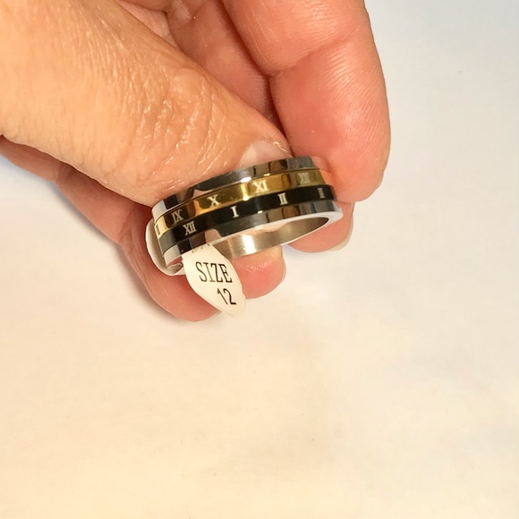 Roman Numeral Spinner Ring - Picture 10 of 10